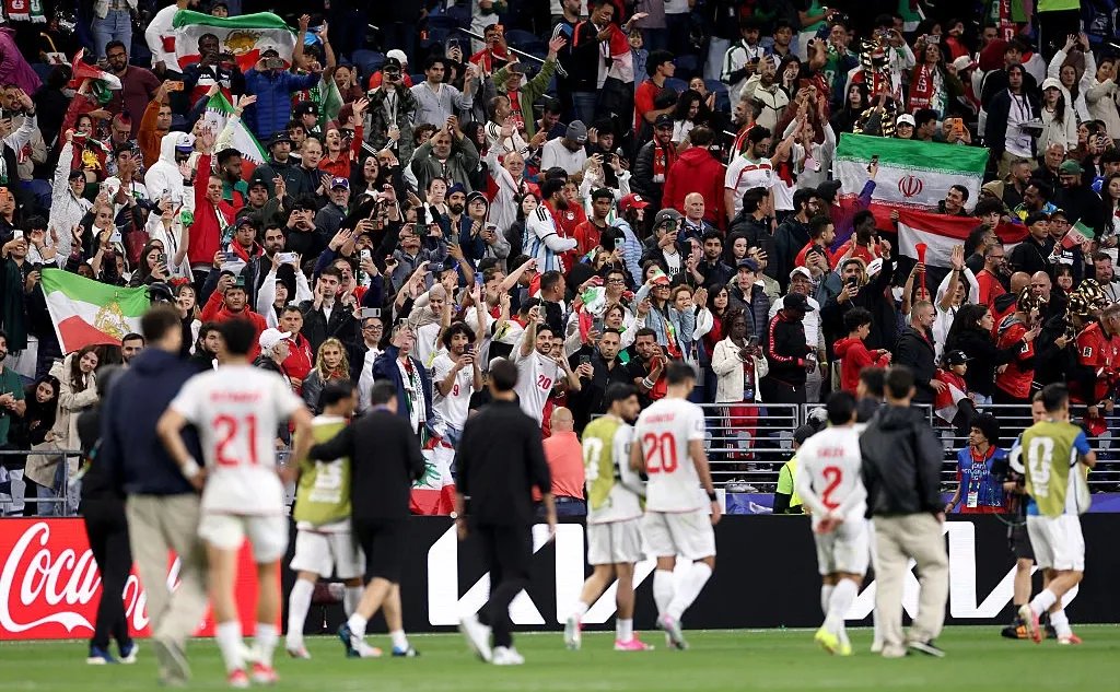 Футболисты сборной Ирана. Фото: Richard Heathcote / Getty Images