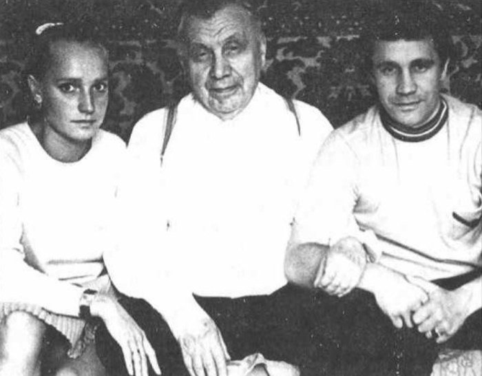 Наум Эйтингон с детьми Музой и Леонидом. Фото: архив