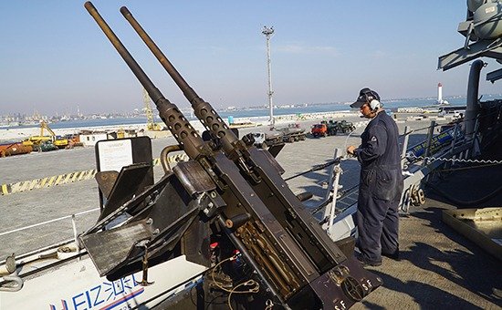 Военные учения «Морской бриз». Фото: Архип Верещагин / ТАСС