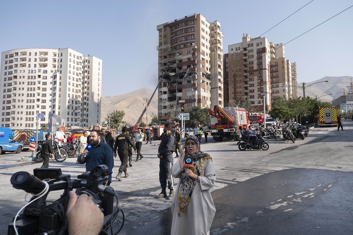 Тегеран, июнь 2025 года. Фото: Morteza Nikoubazl / NurPhoto / Getty Images