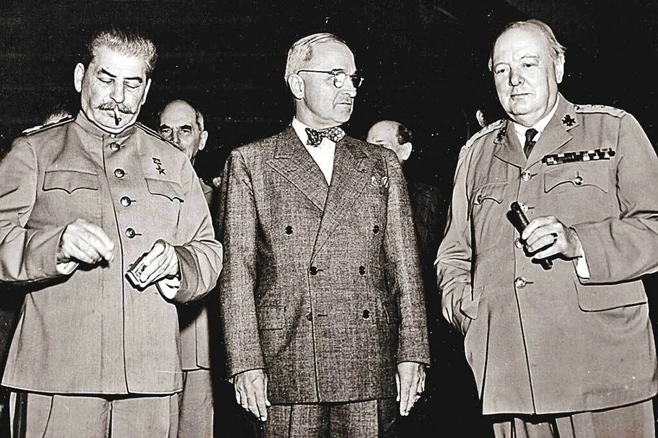 Сталин, Трумэн и Черчилль. Фото: Bettmann Archive / gettyimages.com