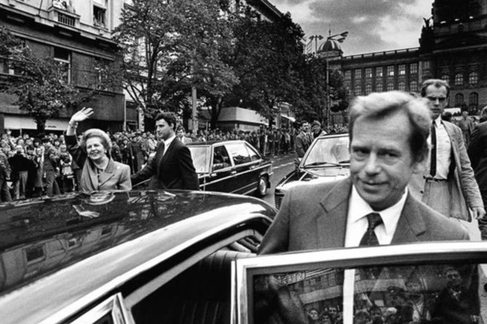 Маргарет Тэтчер и Вацлав Гавел, Чехословакия, 1990 год. Фото: Tomki Nemec