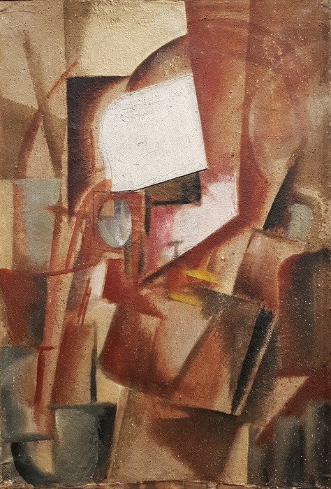 Георгий Ечеистов «Портрет И.А. Аксенова». 1920 г.