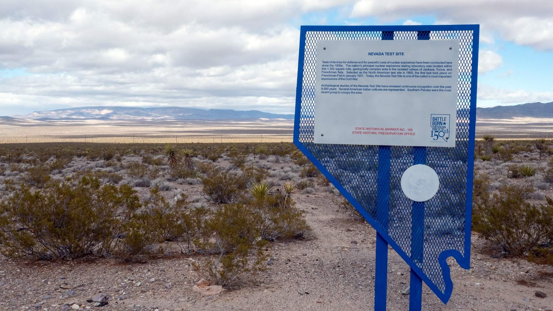 Ядерный полигон в Неваде. Фото: Nevada State Historic Preservation Office / David J. Harrison