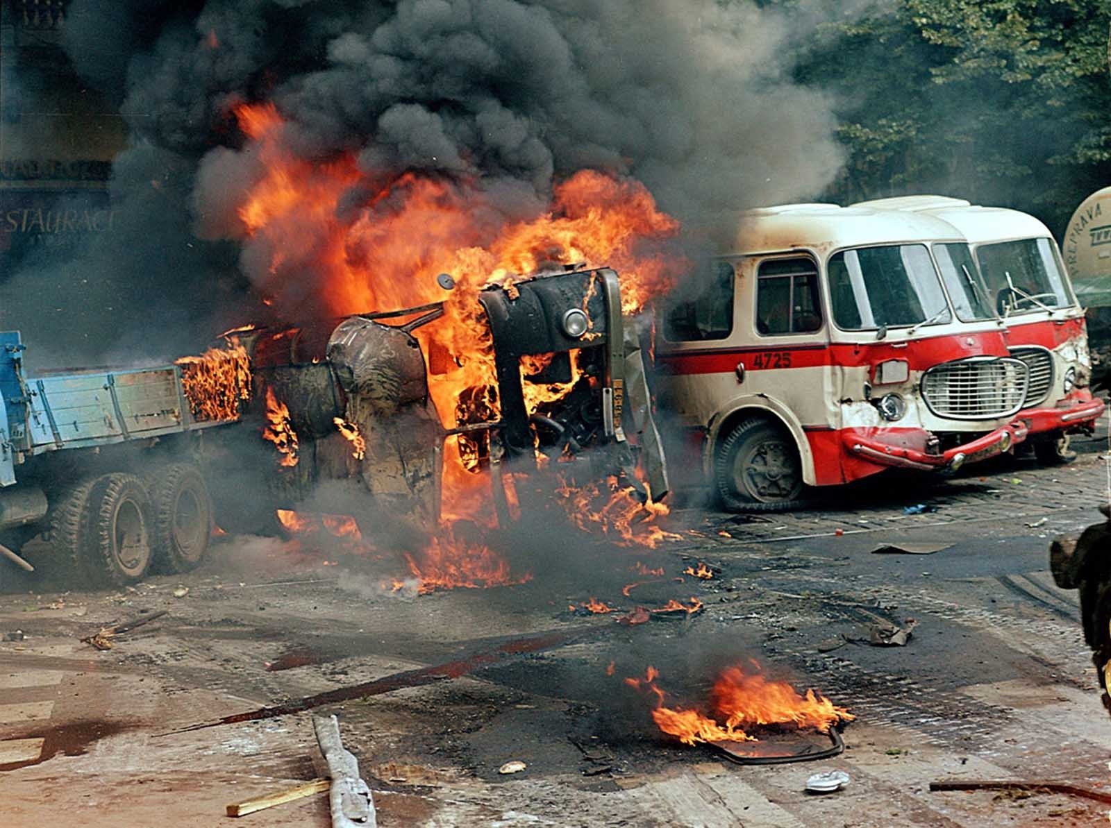 Прага. Август 1968 года. Фото: AP