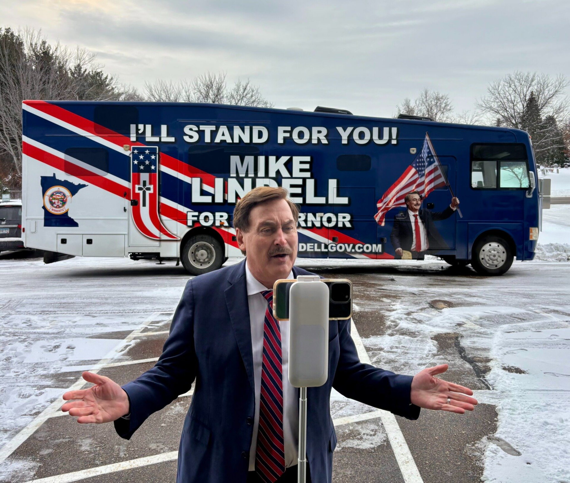 Майк Линделл. Фото: Michelle Griffith / Minnesota Reformer