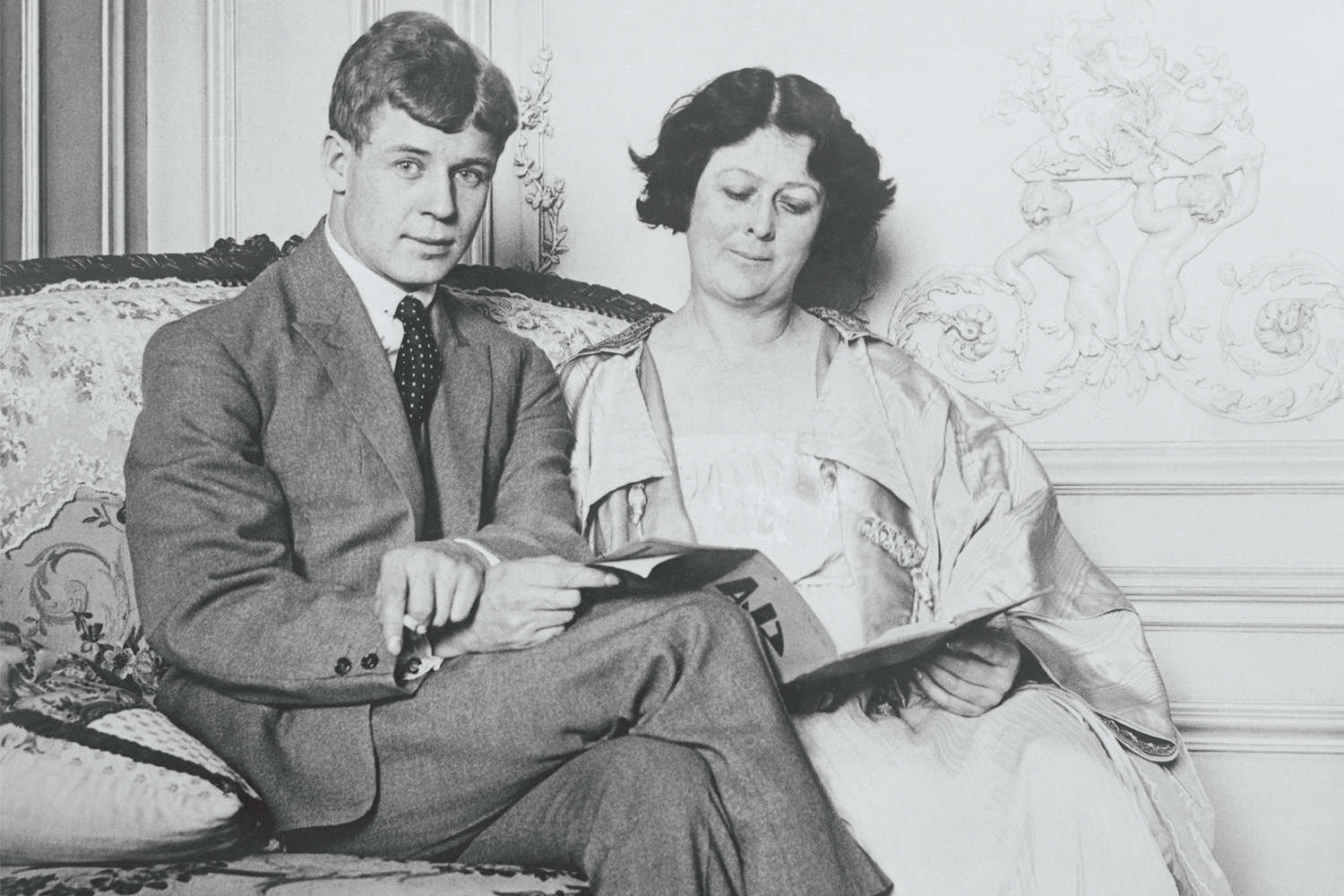 Сергей Есенин и Айседора Дункан, 1922 год. Фото: Bettmann Archive / Getty Images