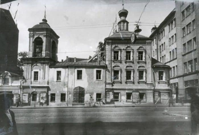 Храм святителя Николая в Кленниках, 1920-1930 гг. Источник: retromap.ru