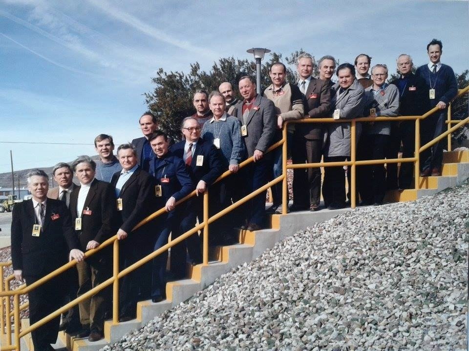 Советская делегация в Неваде. Фото из архива Павла Палажченко