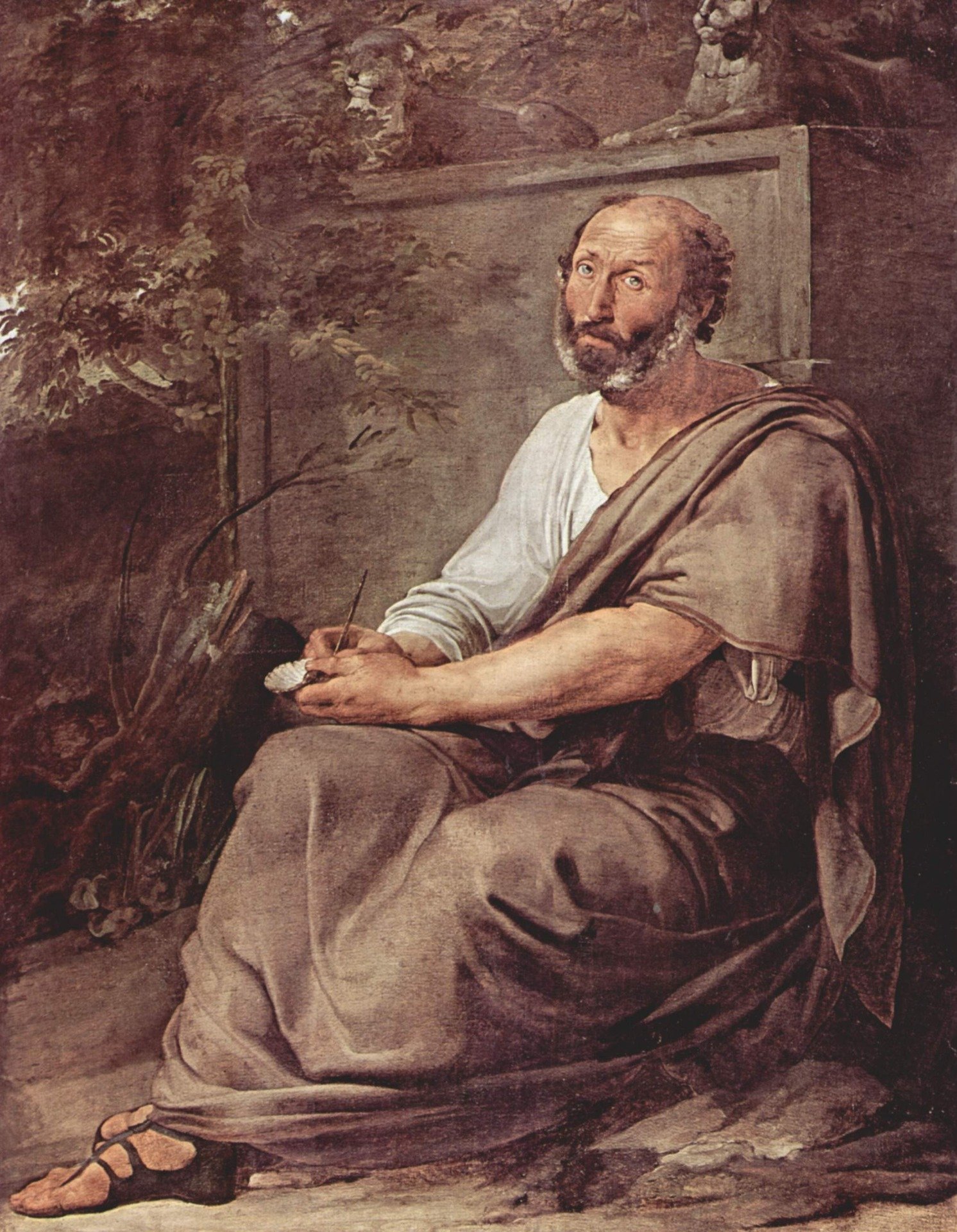 Аристотель. Франческо Айец, 1811 г.