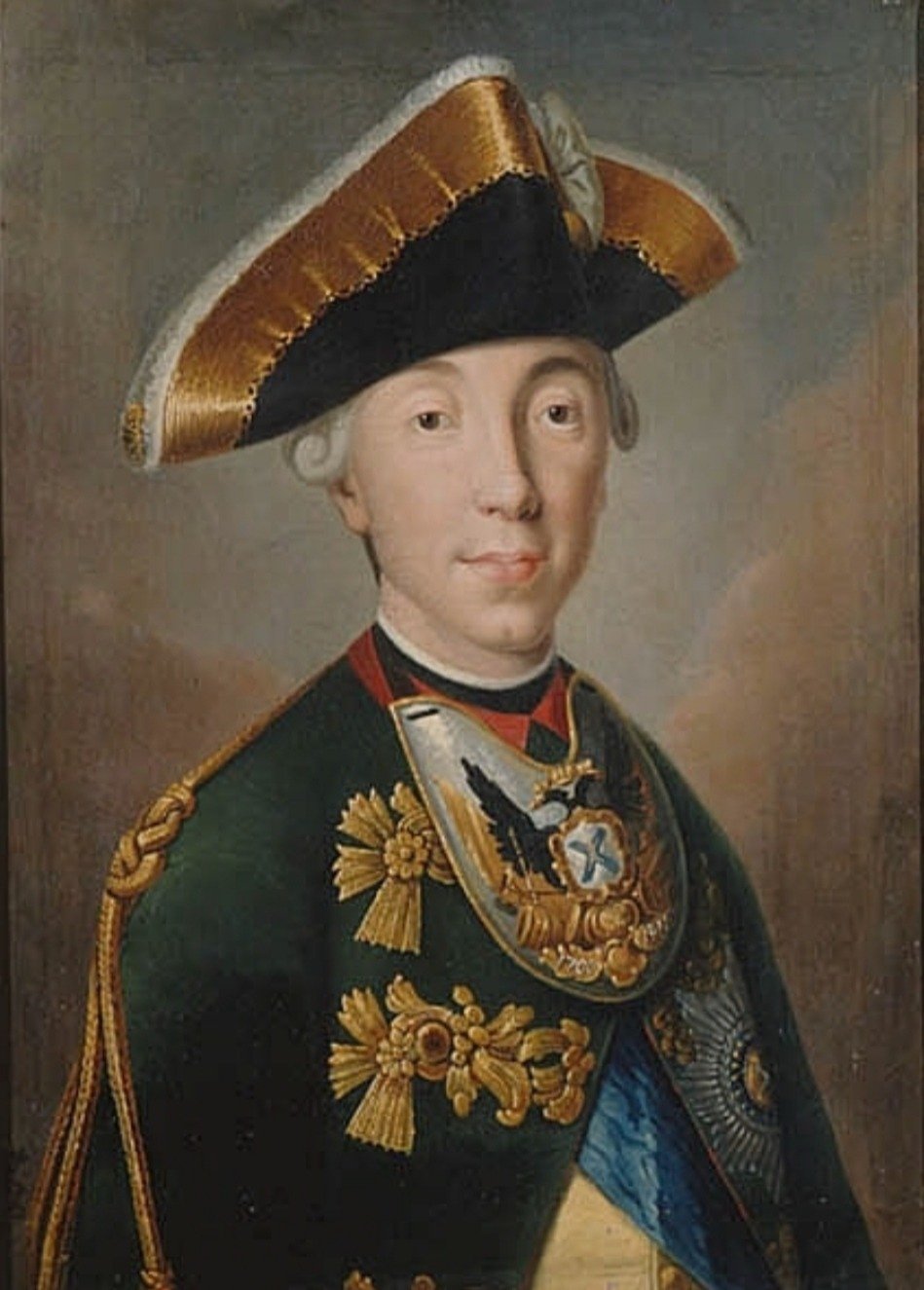 Портрет императора Петра III (1761 г.) работы Лукаса Конрада Пфандцельта